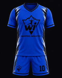 Tenue de football avancée prête pour le match, vêtements de performance à contrôle d'humidité pour les joueurs d'équipes de club en tournoi, vêtements de sport - Product Image 4