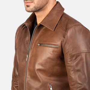 <b>Top</b> Selling <b>High</b> Quality Warm Windproof Men's <b>Leather</b> Jacket New Arrival Customized Design In Multi Color Men <b>Leather</b> Jackets - Product Image 6