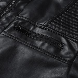 Genuine Leather Hooded <b>Jacket</b> | <b>Men</b> Women Unisex Leather Bomber | <b>Sheepskin</b> <b>Jacket</b> | Eco-Friendly Reversible Moto Biker Front - Product Image 5