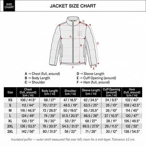 Blouson matelassé technique personnalisé OEM pour homme, imperméable, en nylon recyclé Ripstop, manteau d'hiver, streetwear urbain, articulé et ajusté - Product Image 5