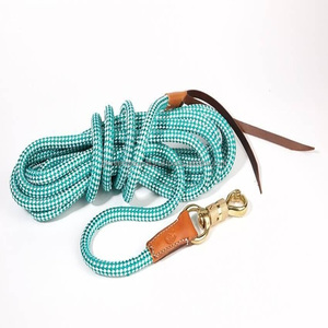 Two Tone Nylon Poly Horse Lead Rope Strong Soft Grip Design with Hook for Stable Tack and Halter - Product Image 3