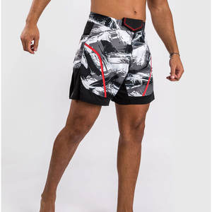 Shorts UFC MMA personnalisés de haute qualité, respirants, extensibles, à séchage rapide, légers, pour la boxe, le Jiu Jitsu et le Kimono - Product Image 4