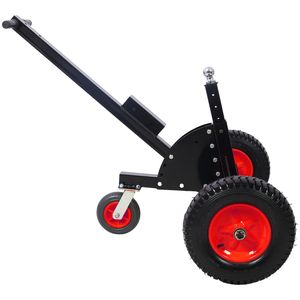 Carrello per Rimorchio Resistente da 2 Pollici, Capacità di Carico 1.500 Libbre, Altezza Regolabile 24-35.4 Pollici, Sfera di Traino da 2 Pollici per Camper e Imbarcazioni - Product Image 5