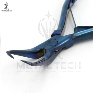 Stainless Steel Newest Titanium Blue Hair Extension Installation & Removal <b>Tool</b> Kit With Storage Pouch for Salon & Home Use - Product Image 5