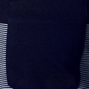 Polo de Manga Corta para Hombre, Azul a Rayas, Tejido, con Bolsillo, Estilo Casual, MOQ Bajo - Product Image 4