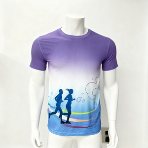 T-shirt Homme Oversize Formel Personnalisé Sérigraphié en Soie de Haute Qualité à Manches Courtes, Séchage Rapide et Respirant, Vente en Gros - Product Image 1