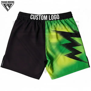 ราคาขายส่ง ผู้จัดจำหน่ายที่ดีที่สุด สินค้ามาใหม่ ผลิตภัณฑ์สวมใส่สบาย ระบายความชื้นได้ดี กางเกงชกมวยพิมพ์ลาย โพลีเอสเตอร์ยืดหยุ่น 100% - Product Image 3