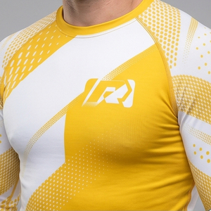 Maillot de compression MMA haute qualité à manches longues, personnalisable avec logo, pour hommes - Product Image 6