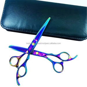 Tijeras de Entresacar Profesionales para Peluquería y Barbería con Dientes Planos Regulares, Hechas a Medida, Venta al por Mayor OEM por INSTRONIX SURGICAL - Product Image 4
