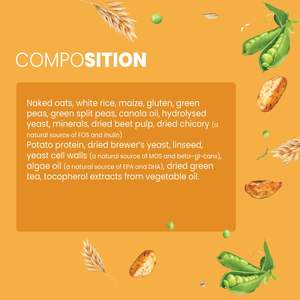 Nourriture sèche complète pour chiens et chats, approuvée par les vétérinaires, végane, riche en protéines, formule nutritionnelle sèche biologique, accentuation sur le bien-être général - Product Image 6