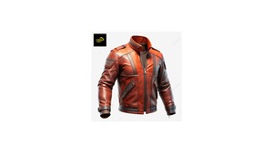 Veste en cuir de haute qualité, élégante et raffinée, pour usage décontracté - Product Image 4