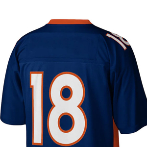 Camiseta de Fútbol Americano SMITHY SPORTS, Nueva, Fabricada en Fábrica, Personalizada para Fans, 100% Poliéster Elástico con Impresión por Transferencia de Calor - Product Image 6