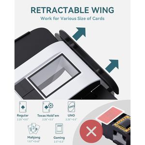 Mescolatore Automatico di Carte, Macchina Efficiente per Mescolare Carte nei Giochi di Carte - Product Image 2
