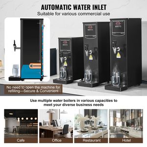 "1500W Electric Hot Water Dispenser with 316 Stainless Steel <b>Heating</b> <b>Tube</b> for Commercial Use" - Product Image 4