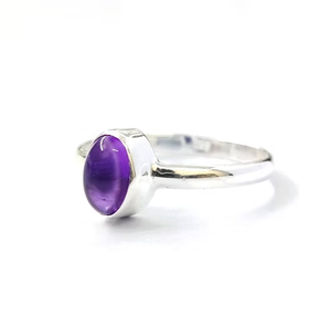 Amethyst <b>Ring</b> 925 Sterling <b>Silver</b> Gemstone <b>Ring</b> Amethyst Handmade Collection Fine <b>Rings</b> <b>Silver</b> Jewelry Bulk price - Product Image 2