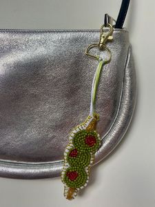 Elegant Hand Stitched Embroidery Beaded Keychain with Premium Quality Beads for Everyday Use and Gift Giving - Product Image 4