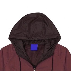 Most Demanding Custom Men's Breathable Nylon Windbreaker Sets Water Resistant Hoodies Pants Gym Running Activewear Suits Summer - Product Image 6