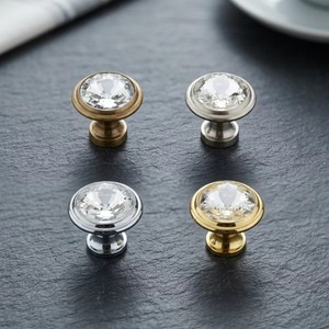 Modern Solid Brass Heavy Duty Ambidextrous <b>Knob</b> Handle Luxury Drawer Cabinet Wardrobe Main <b>Door</b> Furniture Hardware Bulk - Product Image 2
