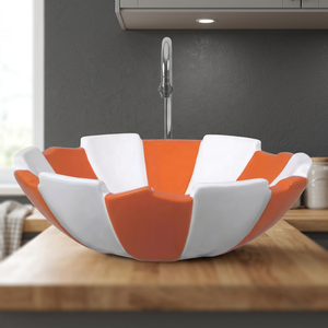 Modern Oval Shape Ceramic <b>Table</b> Top Lavatory Basin with <b>Lifetime</b> Warranty Countertop Art Sink for Mall Use - Product Image 2