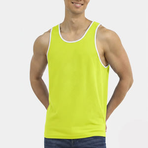 Servicio OEM al por Mayor, Diseño Moderno, Camisetas sin Mangas Transpirables para Hombre, Tallas Grandes, Ropa de Gimnasio - Product Image 1