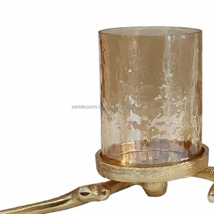 Candelabro de Bambú Moderno y Minimalista, Ecológico, Hecho a Mano para Decoración del Hogar y Bodas por Zahid Exports India - Product Image 4