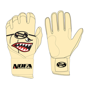 Guantes de Béisbol Personalizados Antideslizantes, Acolchados, de Cuero, con Cierre de Hebilla, Negros/Blancos, Tallas para Adultos S-XXL - Product Image 4