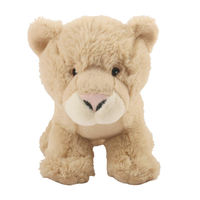 Peluche Panthère de la Floride, jouet en peluche doux pour l'éducation de la faune et les cadeaux pour enfants, rembourré de coton PP