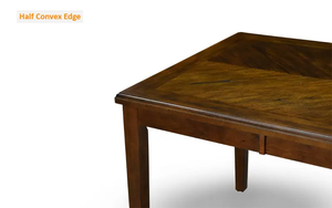 Solid Wood Dining <b>Table</b> <b>Set</b> 6 Seater with <b>Bench</b>, Modern Rectangular Wooden Furniture, Contemporary Kitchen Dining <b>Set</b> for Home - Product Image 2