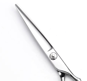 Stainless Steel Hair Scissors Sharp Blade Thinning <b>Shears</b> Right Handed <b>Long</b> <b>Handle</b> 32Teeth Professional Hairdressing Tools - Product Image 4
