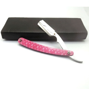 Manufacturing Wholesale Color Customizable Stainless Steel Barber <b>Razor</b> Folding <b>Straight</b> <b>Razor</b> - Product Image 4