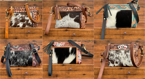 กระเป๋าถือสายหนังวัวแท้สำหรับผู้หญิง, กระเป๋าหนังสะพายไหล่สะพายข้างขนาดเล็ก - Product Image 4