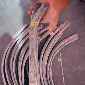 Meilleures bandes de corne de buffle d'eau de qualité naturelle, écologiques, sculptées, 50-70 cm, couleur naturelle, Animal Natural Creations Inc. - Product Image 1