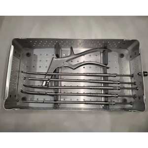 ชุดเครื่องมือผ่าตัดกระดูกสันหลังแบบส่องกล้องชนิดปลายโค้งงอ สำหรับการผ่าตัดกระดูกสันหลังผ่านกล้อง ชุดอุปกรณ์ผ่าตัดกระดูกและข้อ สำหรับใช้ในโรงพยาบาล - Product Image 3