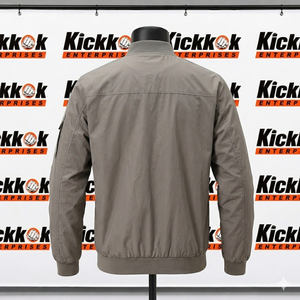 Nouvelle Collection 2026 – Blouson Bomber Zippé Homme Personnalisé, Coupe-Vent, Haute Qualité, Style Tendance, Idéal Hiver - Product Image 4