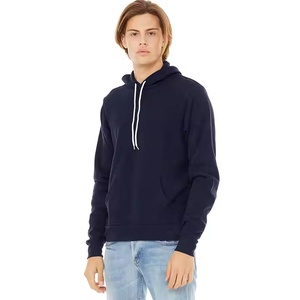 Sweat à capuche d'entraînement pour hommes en coton, séchage rapide, respirant, conception OEM, fournisseur en gros - Product Image 2
