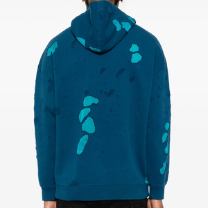 Sudadera con Capucha de Dibujos Animados Dressed To Impress para Hombre, Sudadera de Punto Azul Extra Grande, Estilo Casual de Otoño con Logotipo Estampado en la Parte Delantera - Product Image 4