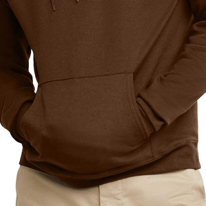 High Quality Men's Regular Fit 100% Cotton Zipper-Up Hoodies <b>Thick</b> <b>Fleece</b> Waterproof Streetwear Drop Shoulder Customizable Plain - Product Image 5