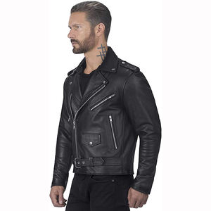 เสื้อแจ็คเก็ตมอเตอร์ไซค์หนังกันน้ำกันลมสำหรับผู้ชาย ผ้า 360 กรัม ใส่ได้ทุกฤดู สวมใส่สบาย ปลอดภัยในการขับขี่ - Product Image 3