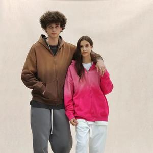 เสื้อฮู้ดซิปผู้ชาย ผ้าฝ้าย 100% ทรงปกติ สำหรับใส่ลำลองในฤดูหนาว - Product Image 1
