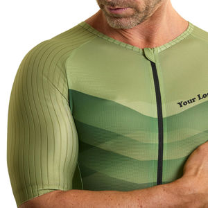 Traje de Triatlón Transpirable con Logotipo Personalizado OEM, Talla Grande para Adultos, Conjunto de Ropa de Ciclismo, Uniforme de Carreras para Equipo de Ciclismo - Product Image 4