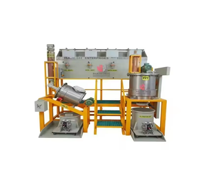 Máquina Industrial de Recuperación de Metales Preciosos Rajesh India Gold Refining Tumbler Modelo 50kg Capacidad 440V Fabricante Maharashtra - Product Image 6