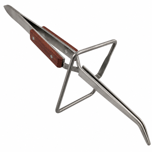Ensemble de pinces à souder avec support, droites et courbées, et dissipateur de chaleur, outil de soudure de précision ZetomedPro - Product Image 3