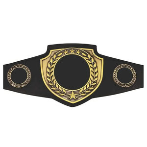 Cinturón de Campeonato Personalizable de Alta Resistencia, 28 mm de Ancho, No Tóxico, de Cuero Sintético Premium, 2.2 m de Largo, para Entrenamiento de Lucha Libre - Product Image 1