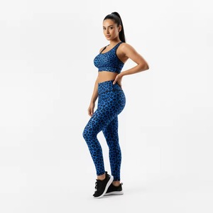 Women's leggings New Yoga Set Slim Fit Tracksuit Quick Dry Activewear for Running bra Workout <b>tights</b> Fitness wear Yoga Set - Product Image 3