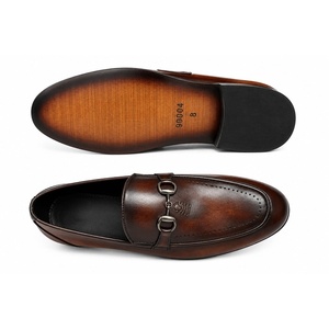 Zapatos Mocasines de Cuero Natural, Antideslizantes, Cómodos para la Oficina y Perfectos para el Uso Diario, Calzado Premium - Product Image 1