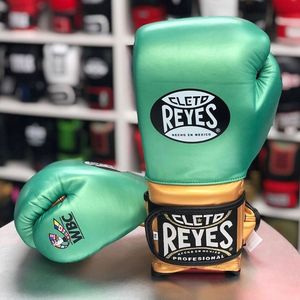 Guantes de Boxeo Muay Thai Celeto Rays de Cuero PU, OEM Profesionales, Ajustables, con Protección UV, Personalizables, Impermeables y Transpirables - Product Image 2