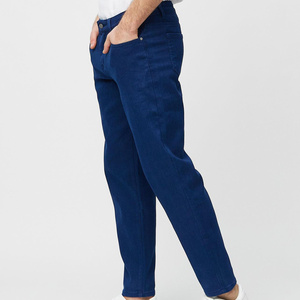 Premium <b>Stretch</b> Denim Pants for <b>Men</b> Slim Fit <b>Men</b> Casual Blue Denim Jeans Regular Fit Pants - Product Image 3