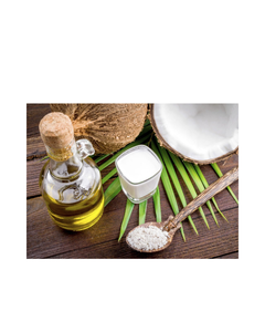 Aceites de coco orgánicos 100% puros y naturales, certificados por el USDA, aceite portador de coco prensado en frío para rostro, piel, cabello y masajes corporales. - Product Image 1