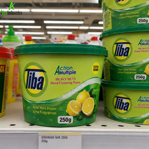 Pâte détergente puissante au citron 250g pour vaisselle, nettoyant puissant pour graisse, ustensiles de cuisine, formule puissante à l'aloe vera |   Entretien de la vaisselle haut de gamme - Product Image 2