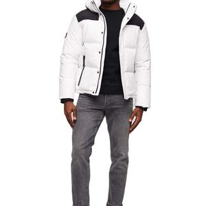 Chaqueta de Invierno de Moda para Hombre de Primera Calidad, Chaqueta Acolchada Cálida de Poliéster Impermeable con Capucha - Product Image 3